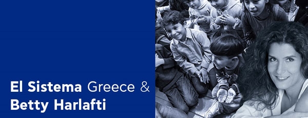 Μπέττυ Χαρλαύτη και El Sistema Greece ξεσηκώνουν τo Mέγαρο και στέλνουν ηχηρό μήνυμα ελπίδας