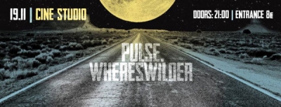 Pulse. &amp; Whereswilder at Cine Studio στις 19 Νοεμβρίου!